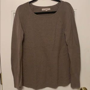 Loft Sweater - beige, size medium